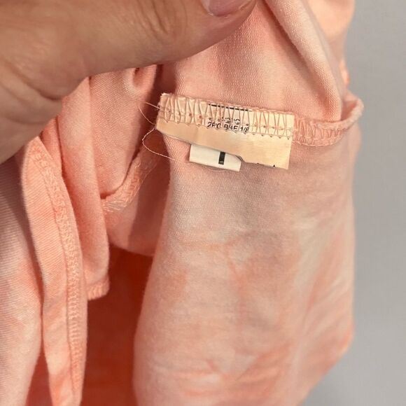 Billabong | Women’s Easy On Me Orange Tie Dye Mini Dress Spaghetti Straps Large - Picture 9 of 16